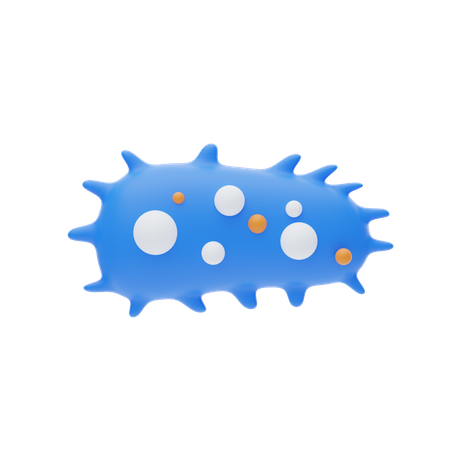 Bacteria  3D Icon