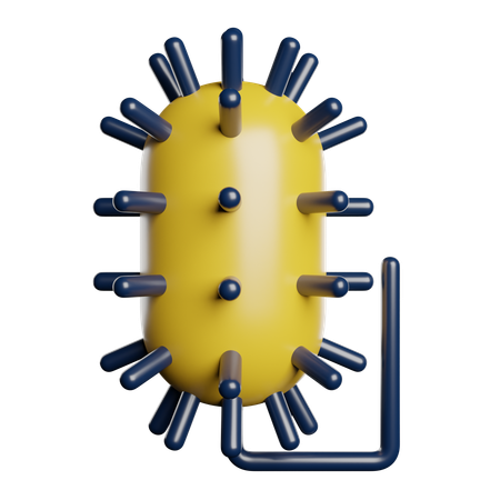 Bacteria  3D Icon