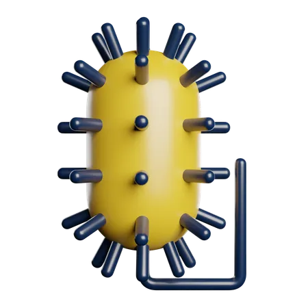 Bacteria  3D Icon