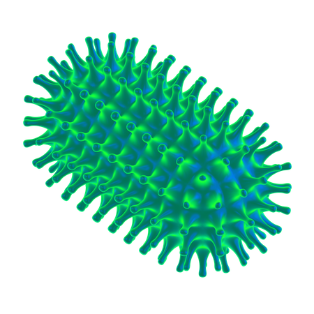 Bacteria  3D Icon