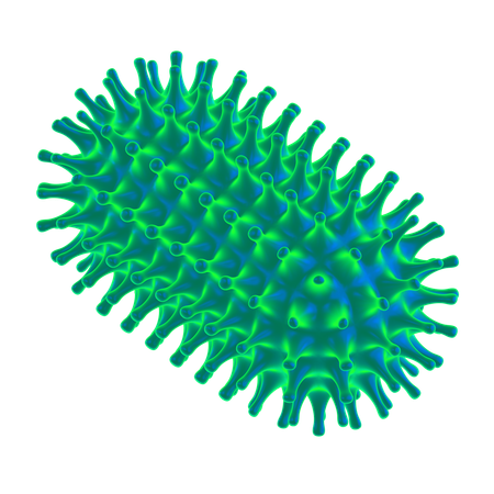 Bacteria  3D Icon