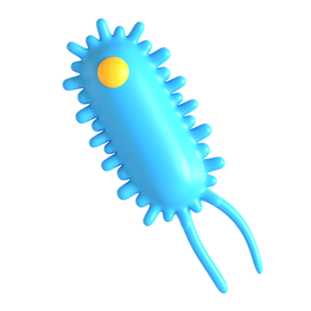 Bacteria  3D Icon