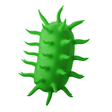 Bacteria  3D Icon