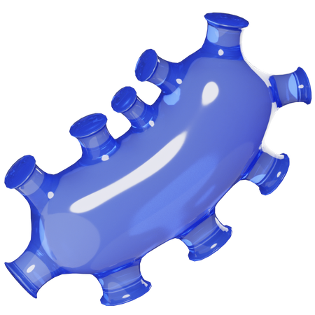 Bacteria  3D Icon