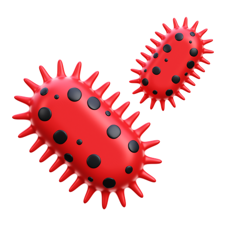 Bacteria  3D Icon