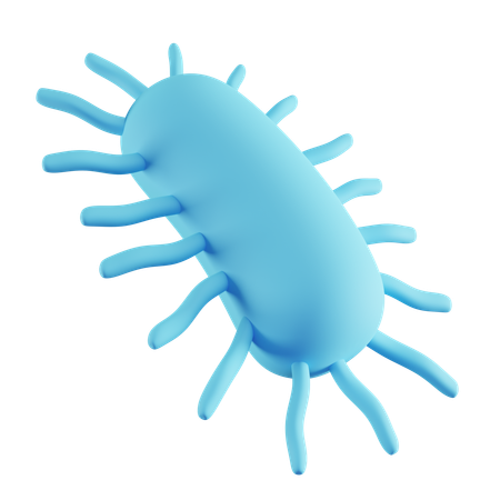 Bacteria  3D Icon