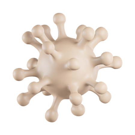 Bacteria Virus  3D Icon