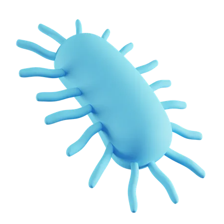 Bacterias  3D Icon