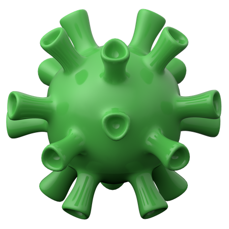 Bacterias  3D Icon