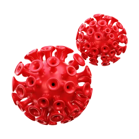 Virus  3D Icon