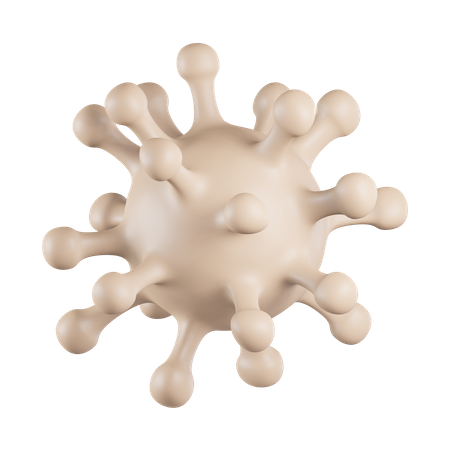 Virus bactérien  3D Icon