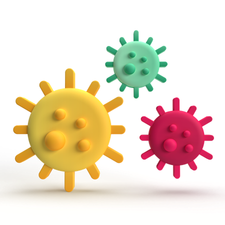 Bacterium  3D Icon