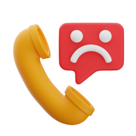 Bad Call Support  3D Icon