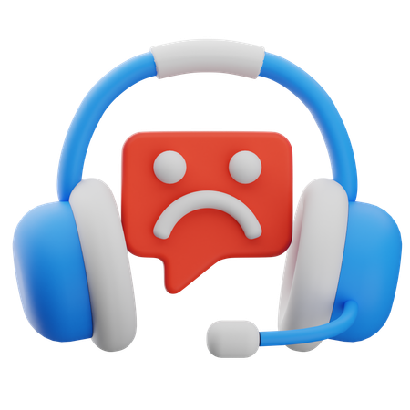 Bad Customer Service  3D Icon