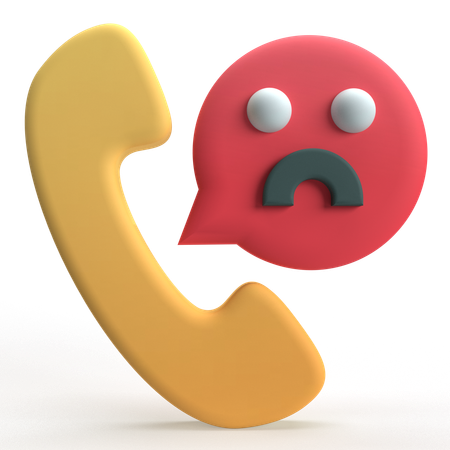 Bad Feedback  3D Icon