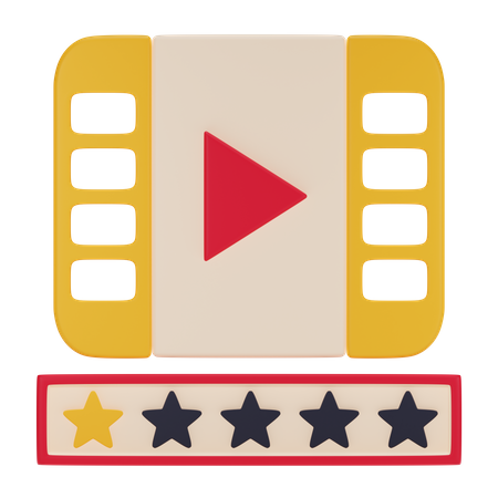 Bad Movie Rating  3D Icon