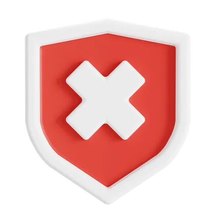 Bad protection  3D Icon