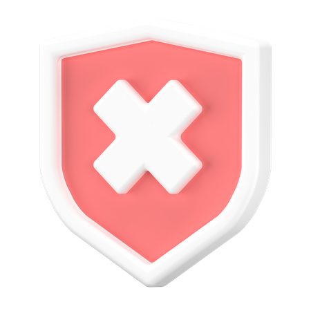 Bad protection  3D Icon