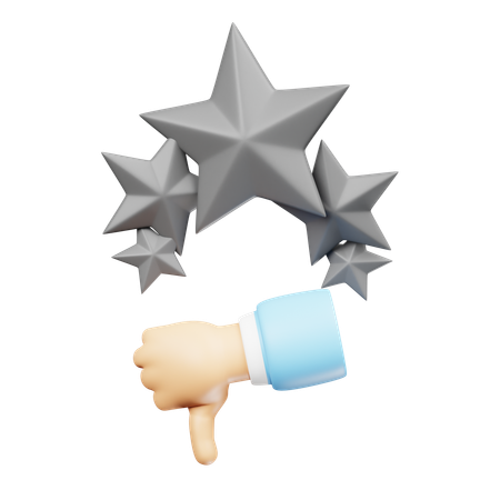 Bad Rating  3D Icon