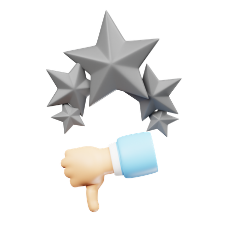 Bad Rating  3D Icon