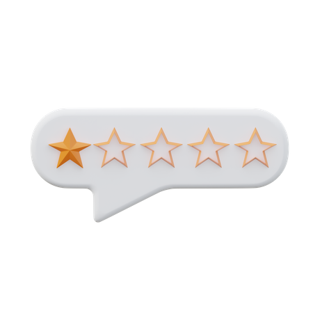 Bad Review  3D Icon