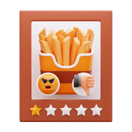Bad Review  3D Icon