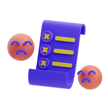 Bad Review  3D Icon