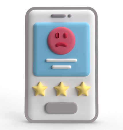 Bad Review  3D Icon