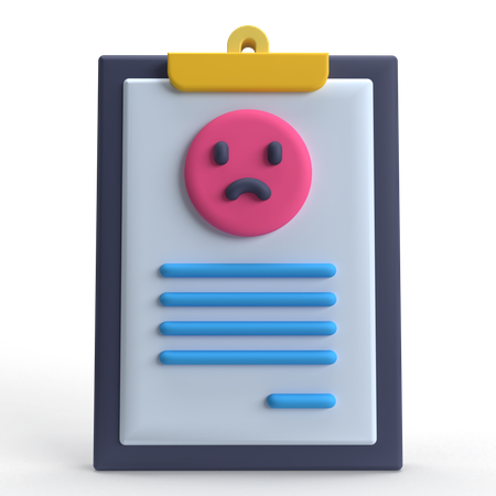 Bad Review  3D Icon