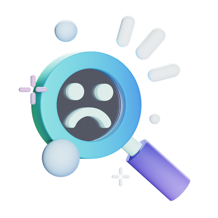 Bad Search  3D Icon