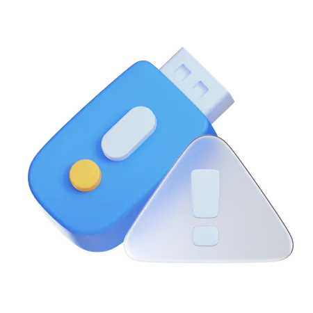 Bad USB  3D Icon