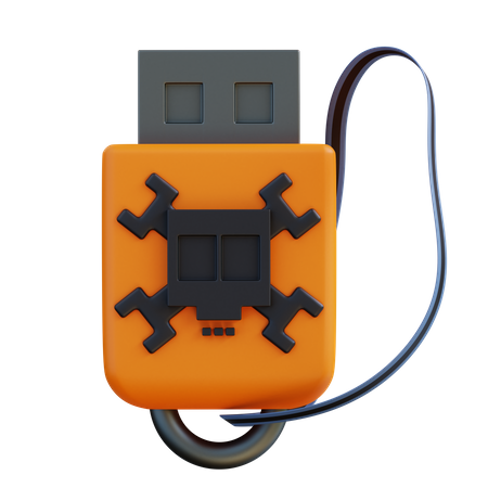 Bad Usb  3D Icon