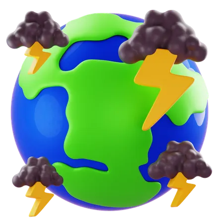 Bad Weather  3D Icon