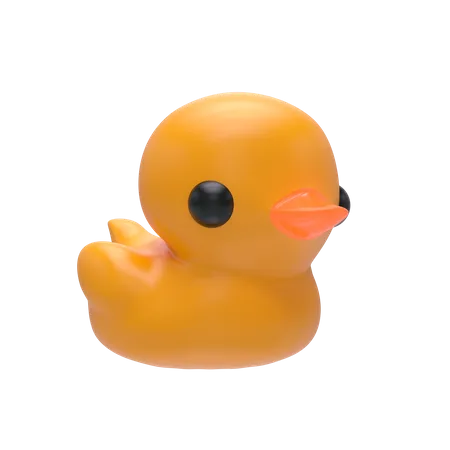 Badeente  3D Illustration