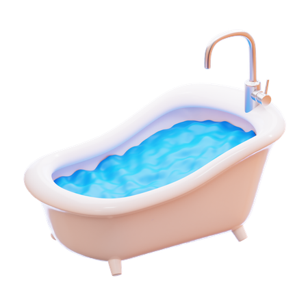 Badewanne  3D Icon