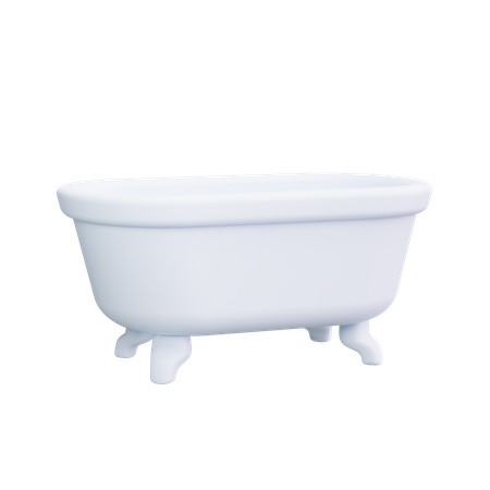 Badewanne  3D Icon