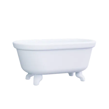 Badewanne  3D Icon