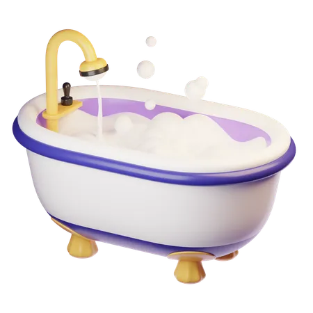 Badewanne  3D Icon