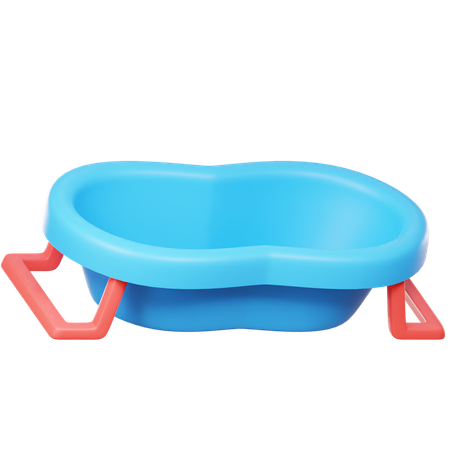 Badewanne  3D Icon