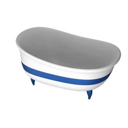 Badewanne  3D Icon