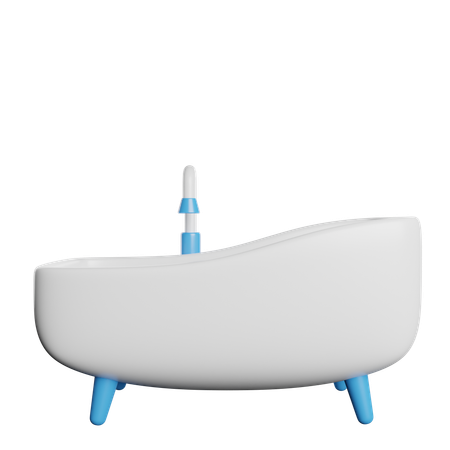 Badewanne  3D Icon