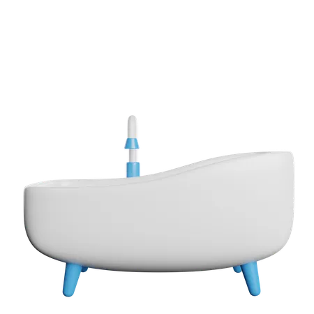 Badewanne  3D Icon