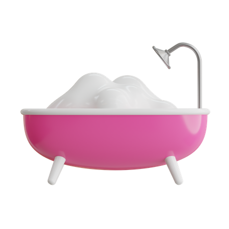 Badewanne  3D Icon