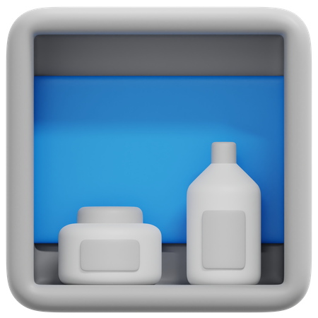 Badezimmerregale  3D Icon