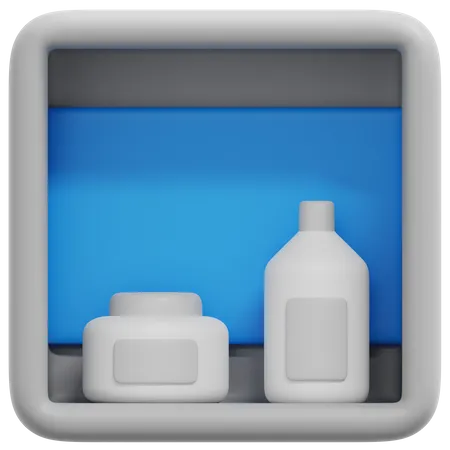 Badezimmerregale  3D Icon