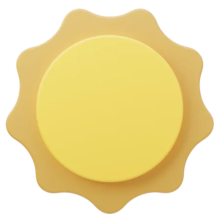 Badge 3 D Illustration 3D Icon