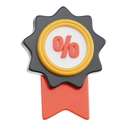 Badge 3 D Icon Which Can Be Used For Various Purposes Such As Websites Mobile Apps Presentation And Others 3D Icon