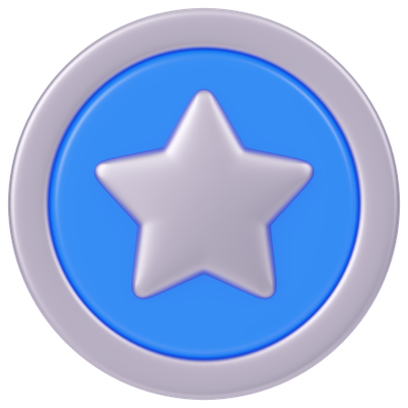 Badge  3D Icon