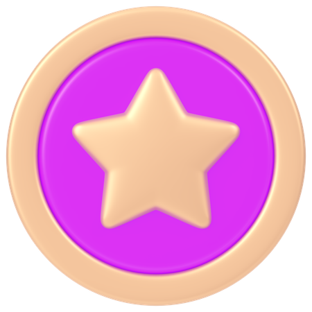 Badge  3D Icon