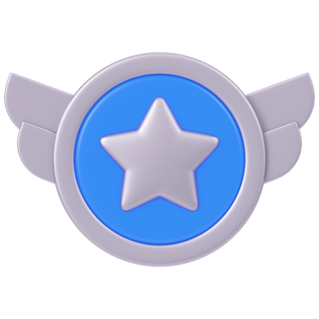 Badge  3D Icon